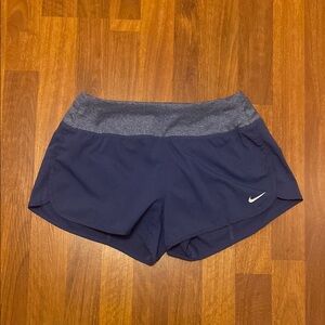 Nike Blue and Gray Athletic Shorts Lightweight Performance